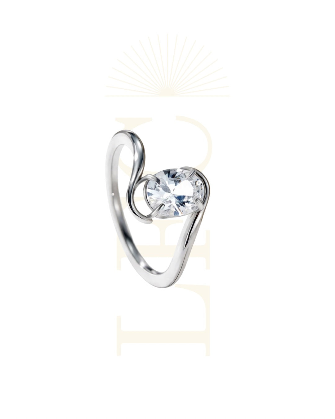 Anello Cuore di luce