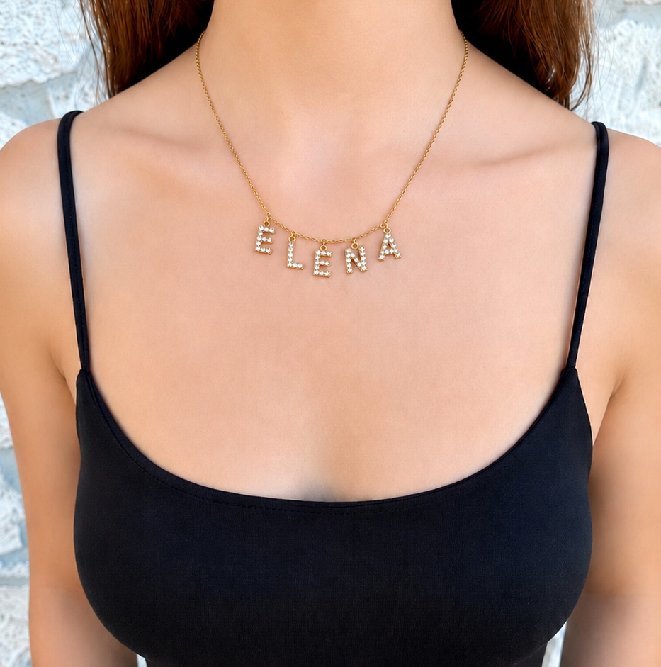 Collana con Nome Oro