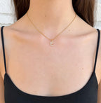 Collana con Iniziale Oro