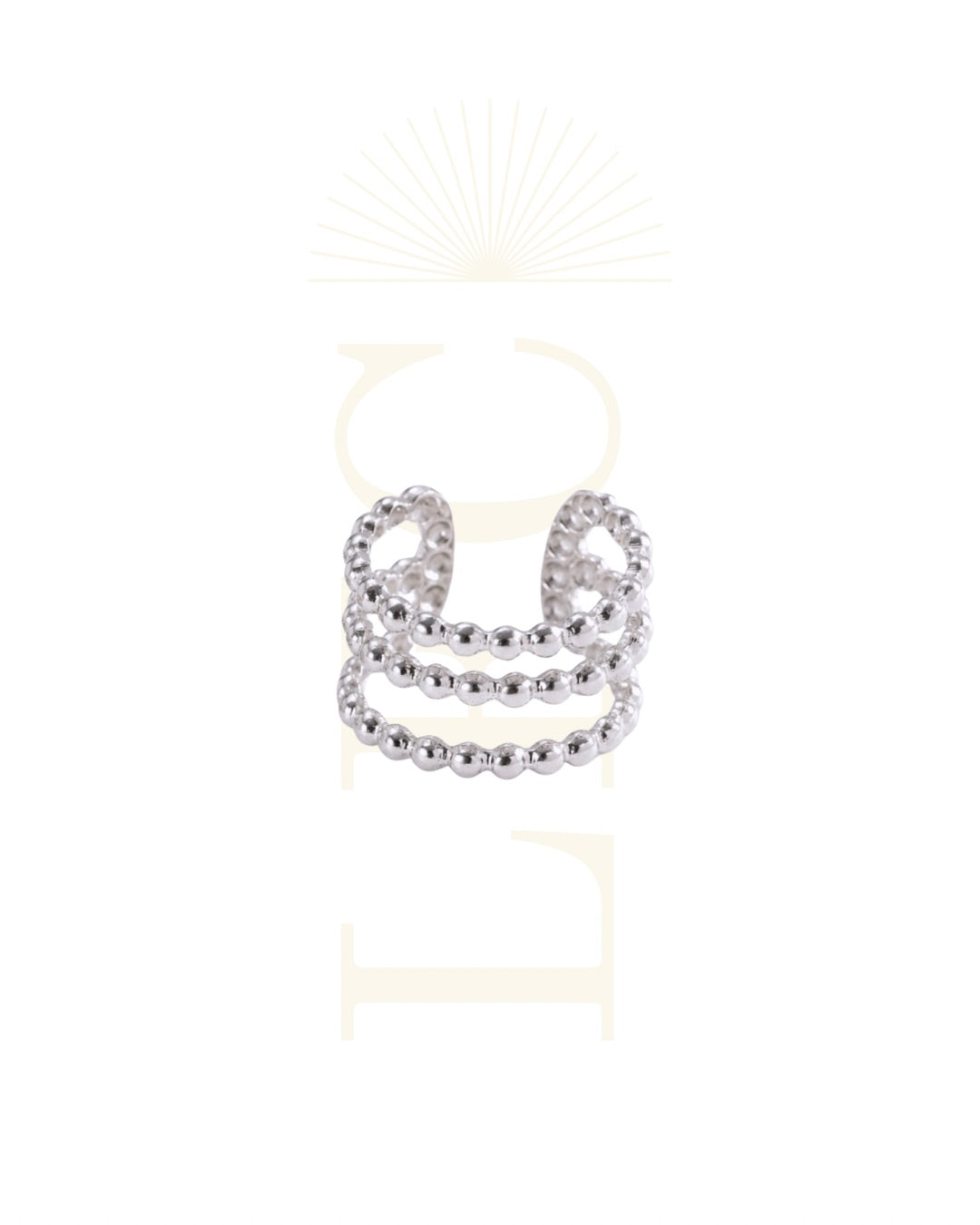 Earcuff tripla linea