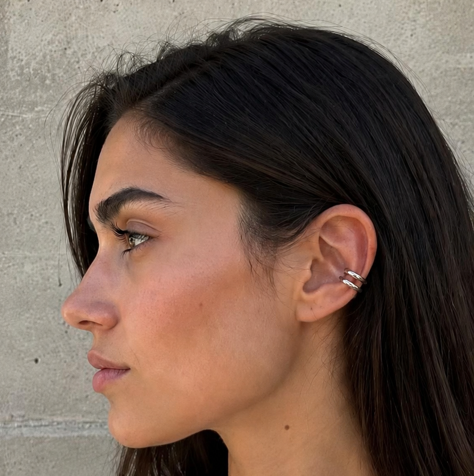 Earcuff doppio liscio