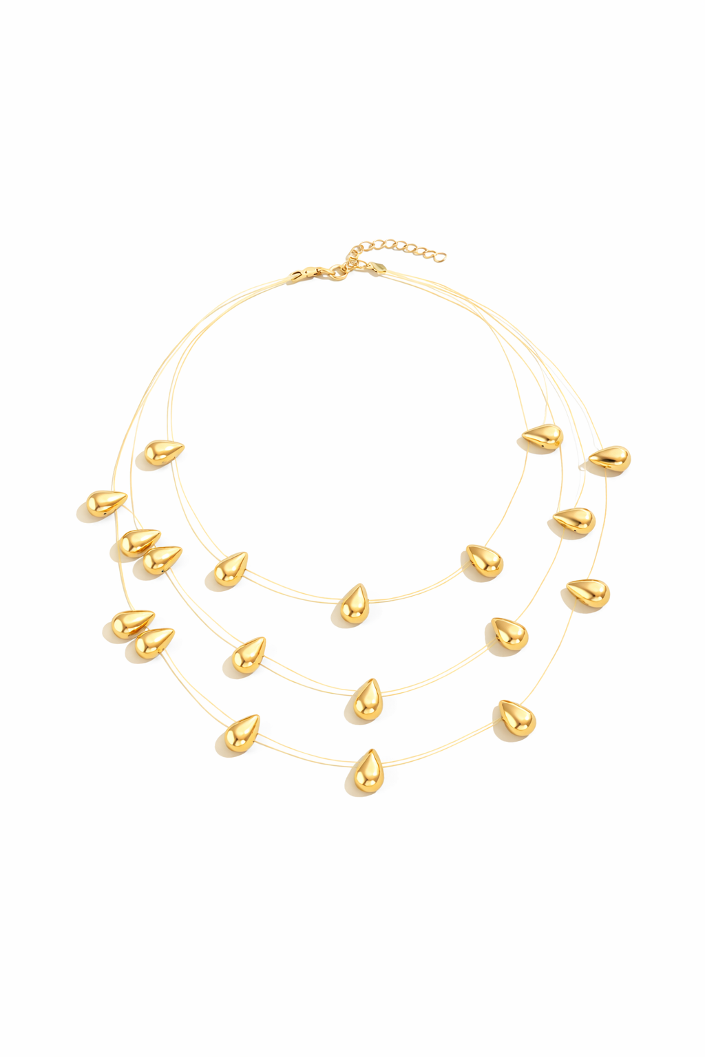 Collana multi-filo Goccia