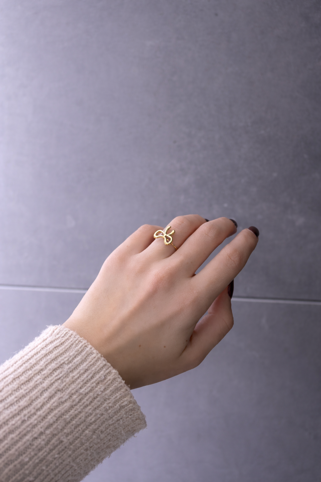 Anello regolabile Fiocco