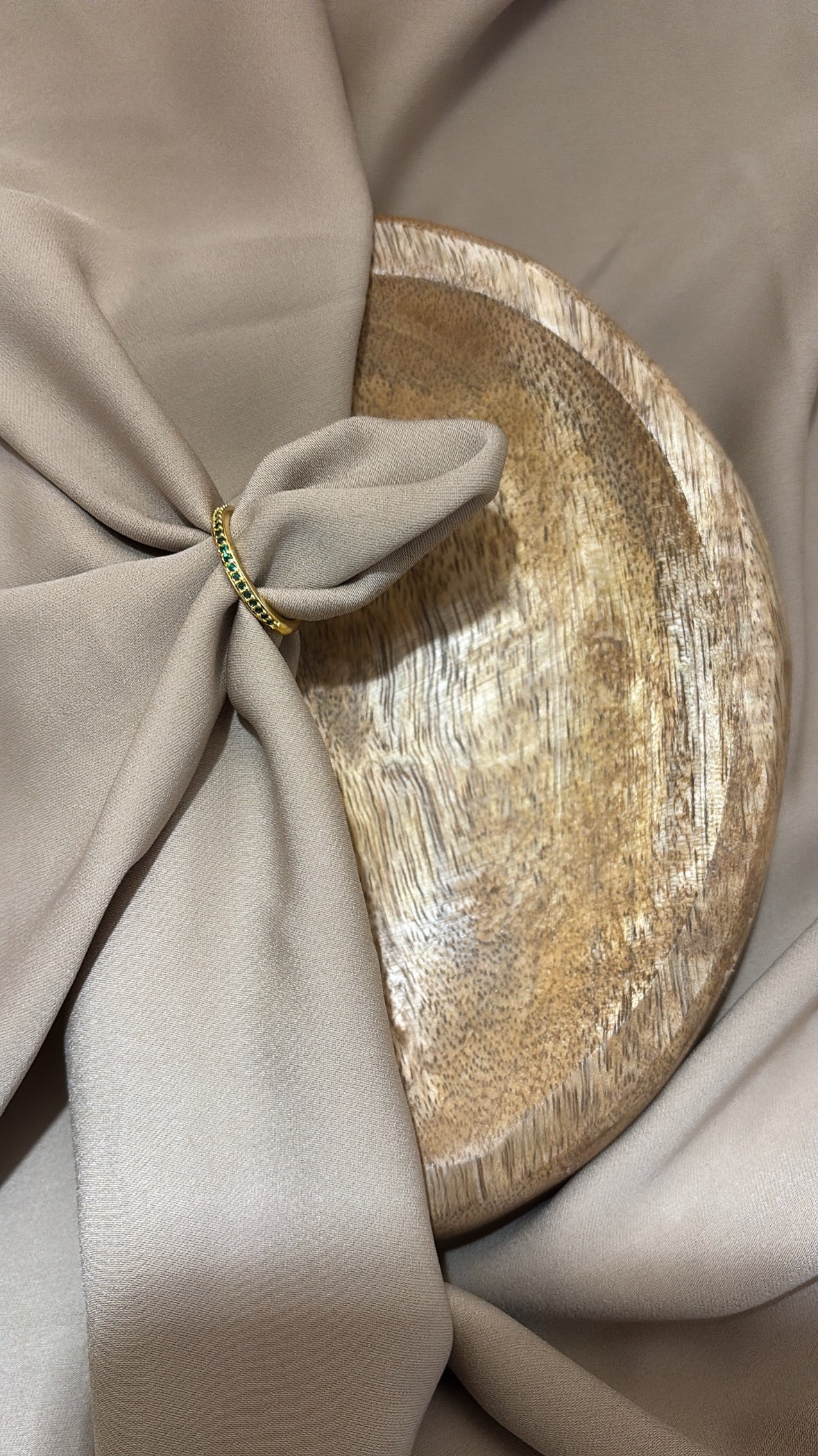 Fedina regolabile Smeraldo