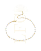 Cavigliera Perla Oro