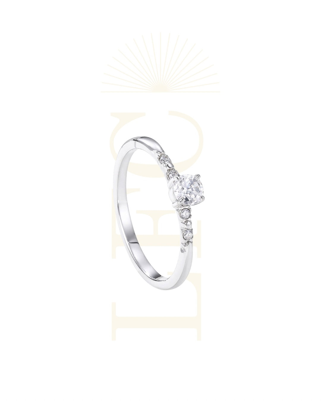 Anello Solitario Essenza