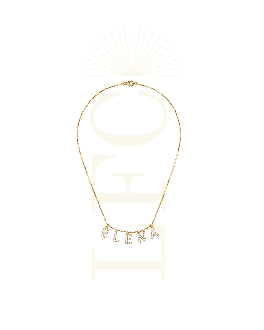 Collana con Nome Oro
