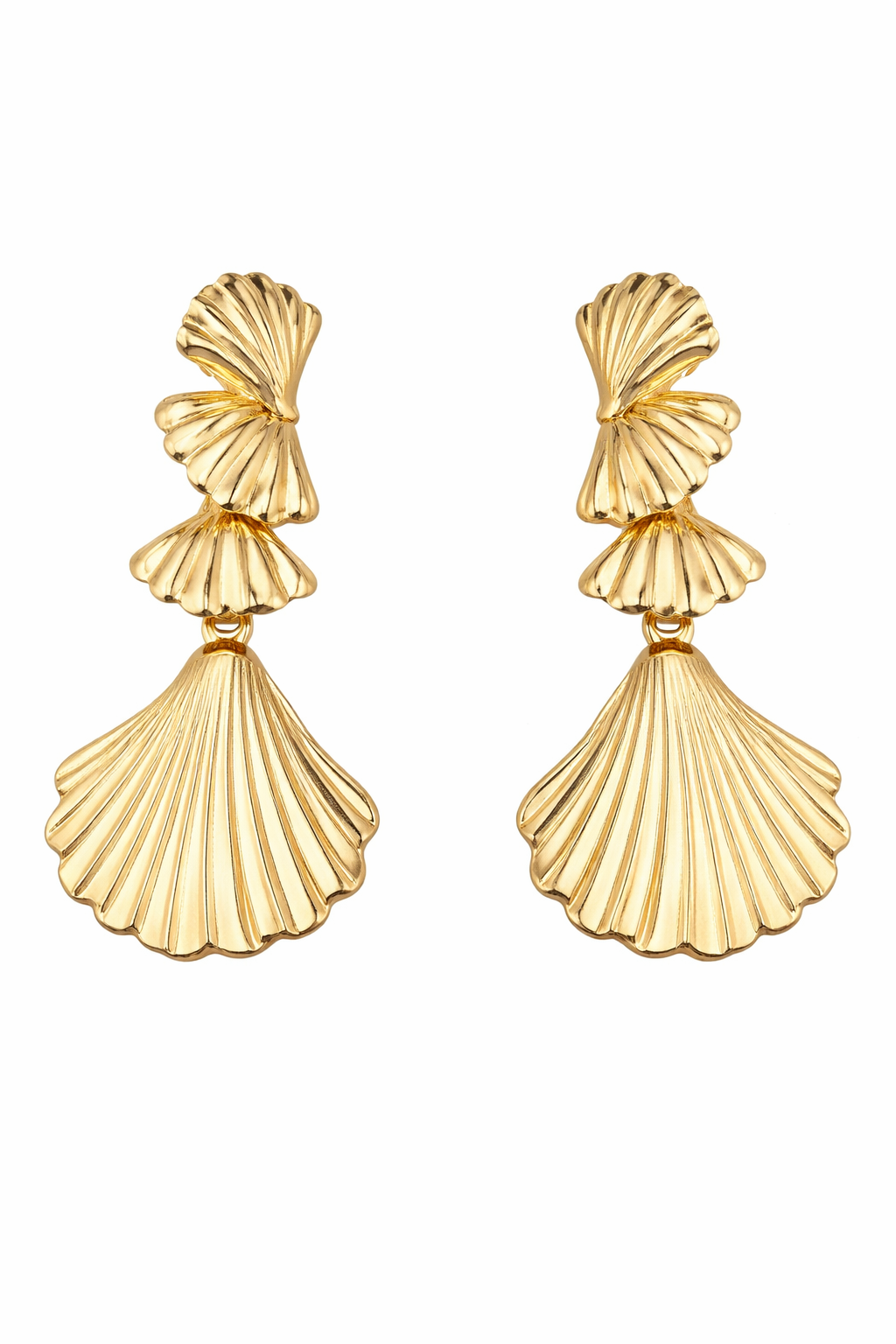 Orecchini Conchiglia Gold