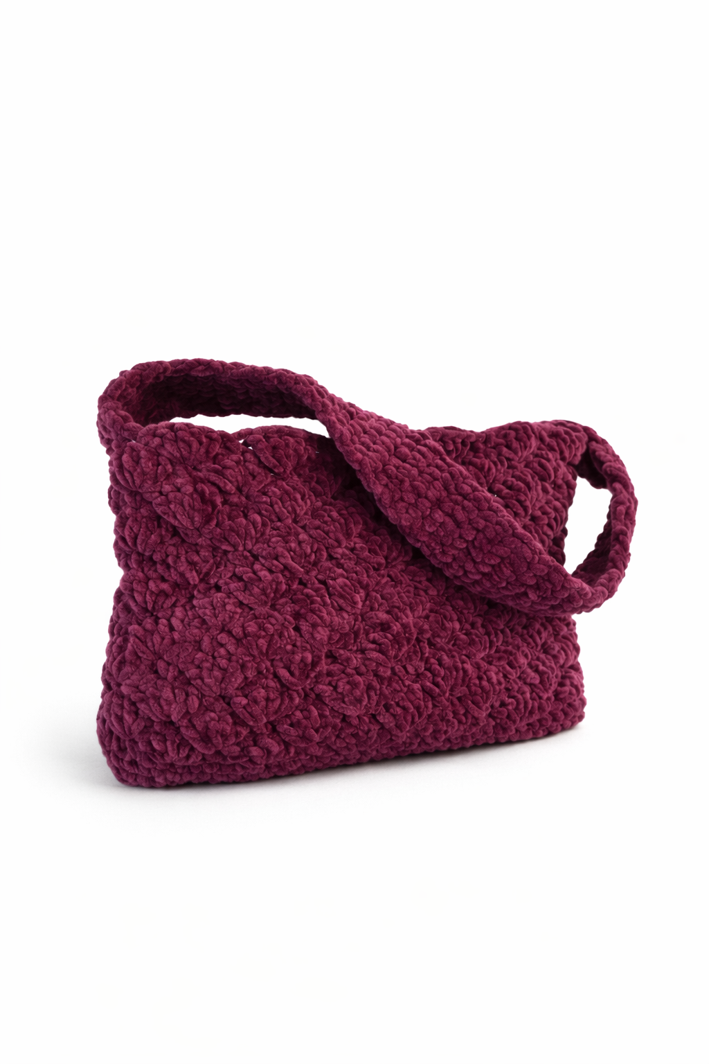 Borsa a spalla Prugna