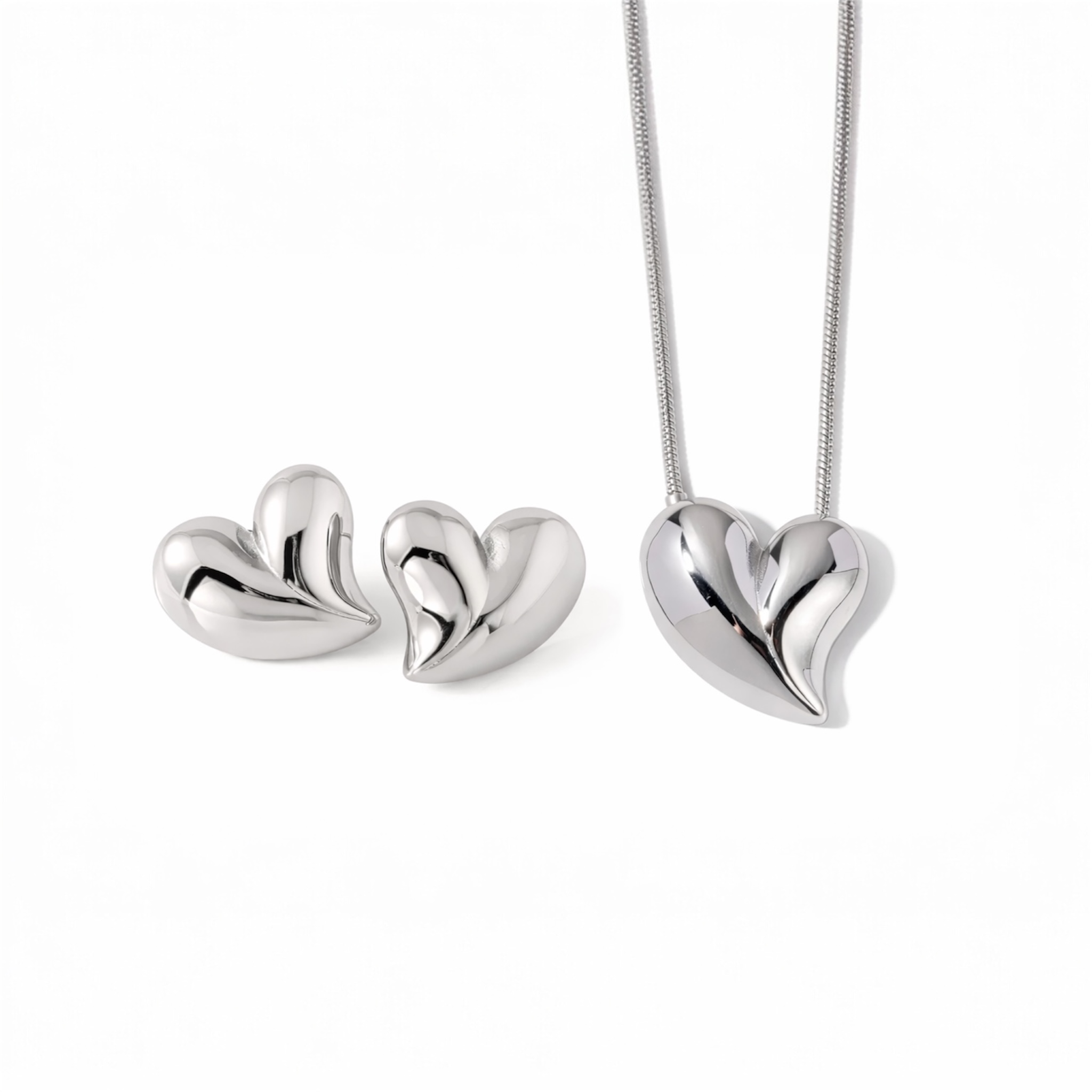 Collana & Orecchini Cuore